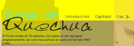 Curso de Quechua On line