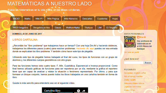 Matemáticas a nuestro lado